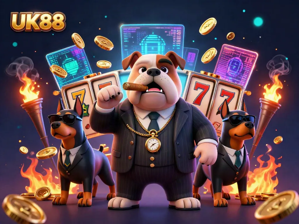 Spin to win with UK88 while enjoying vibrant slot games featuring lucky 7s and gold coins!